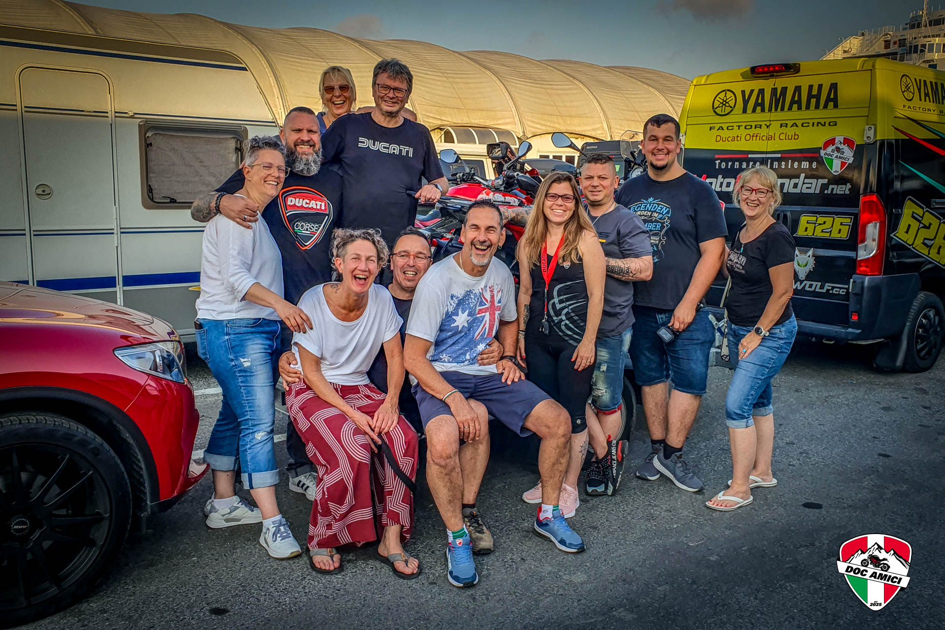 Cluburlaub auf Sardinien: Motorradabenteuer mit dem Ducati Motorradclub Amici